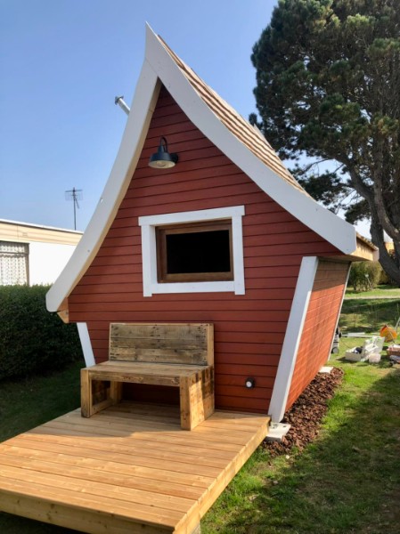 Cabane en bois sur mesure